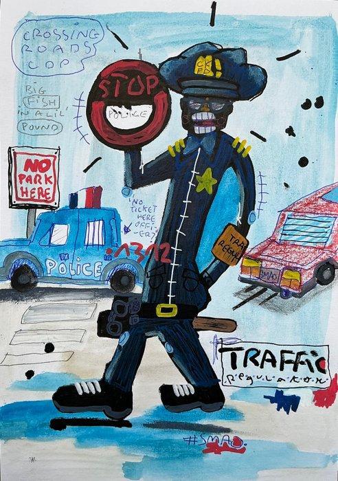 SMAO - Traffic Regulator, Antiek en Kunst, Kunst | Schilderijen | Modern
