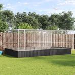 vidaXL Volière met verlengstuk 518x307x212 m staal, Verzenden