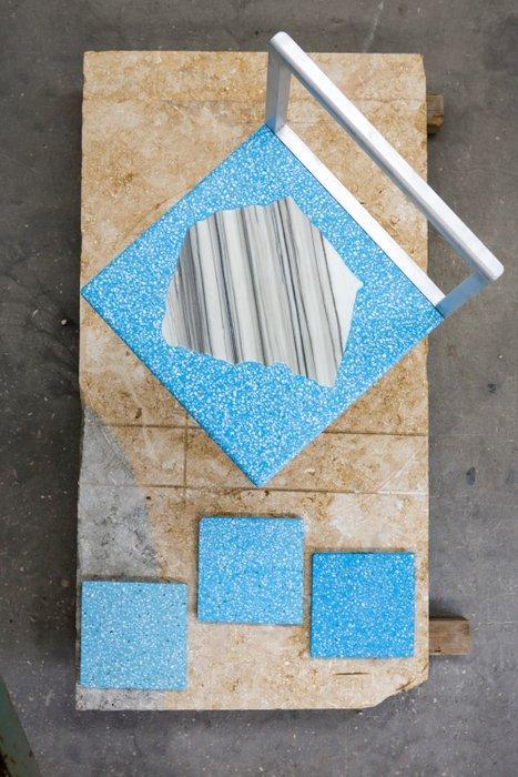 Stone Made Italy - Stefan Scholten - Chaise - Aluminium,, Antiek en Kunst, Kunst | Designobjecten