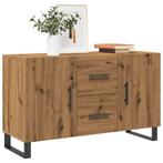 vidaXL Buffet chêne artisanal 100x36x60 cm bois, Maison & Meubles, Verzenden, Neuf