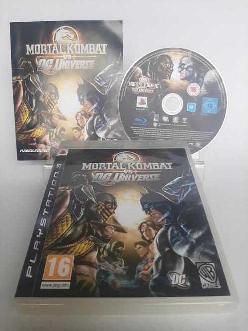 Mortal Kombat vs DC Universe Playstation 3, Games en Spelcomputers, Games | Sony PlayStation 3, Zo goed als nieuw, Ophalen of Verzenden