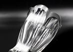 Moser Art deco Faceted Crystal Glass Vase 1920 - Vaas -, Antiek en Kunst, Antiek | Glaswerk en Kristal