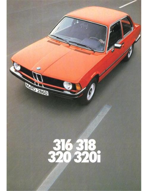 1976 BMW 3 SERIE BROCHURE ENGELS, Livres, Autos | Brochures & Magazines