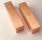 2 x 1 kilogram Koper - .999 - Fonderie Heracles - Frankrijk., Postzegels en Munten, Edelmetalen en Baren