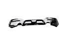 CS Look Diffuser Glans Zwart BMW 1 Serie F20 F21 LCI B6471, Auto-onderdelen, Nieuw, Achter, BMW