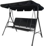 Comfortabele schommelbank voor senioren - Grijze 3-zits m..., Kinderen en Baby's, Speelgoed | Buiten | Speeltoestellen, Ophalen of Verzenden