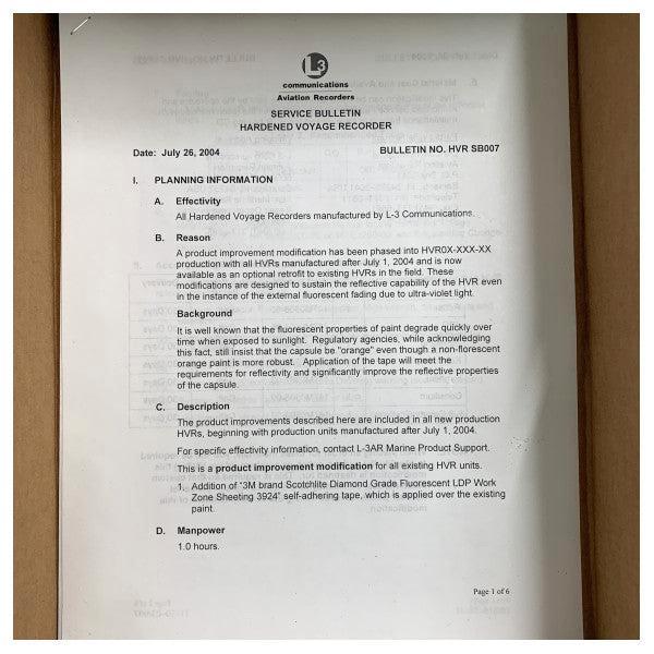 Bieden: VDR L3 banner labeling kit - 147-M0503-00, Watersport en Boten, Bootonderdelen, Ophalen of Verzenden