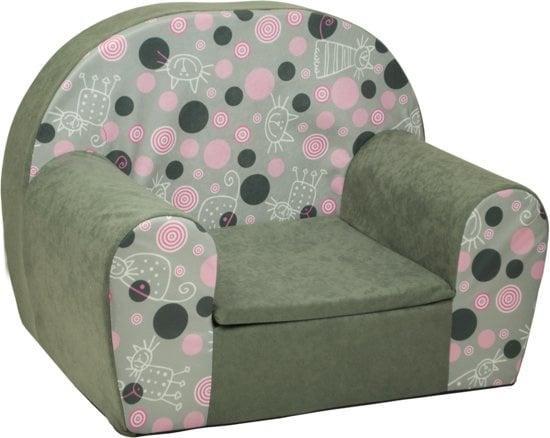 Luxe kinderstoel - kinderfauteuil - sofa - 60 x 45 - grij..., Kinderen en Baby's, Kinderkamer | Tafels en Stoelen, Nieuw, Ophalen of Verzenden
