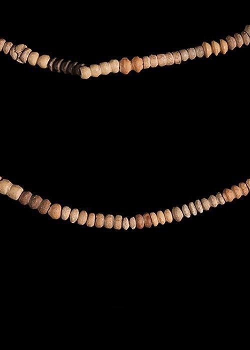 Oudegyptisch, Coptisch Speksteen Kralenketting (Zonder, Antiek en Kunst, Antiek | Overige Antiek