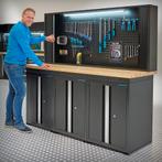 Datona Werkbank PRO eiken - 3 opbergkasten - 1, Ophalen of Verzenden, Nieuw