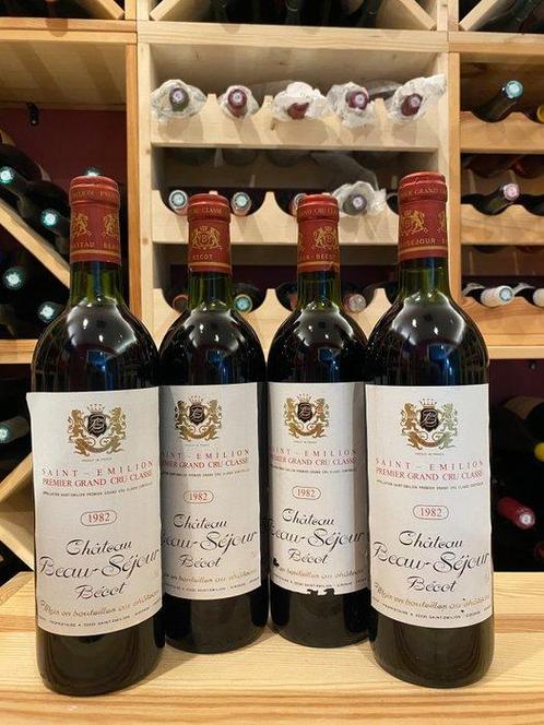 1982 Château Beau-Séjour Bécot - Saint-Émilion 1er Grand Cru, Verzamelen, Wijnen