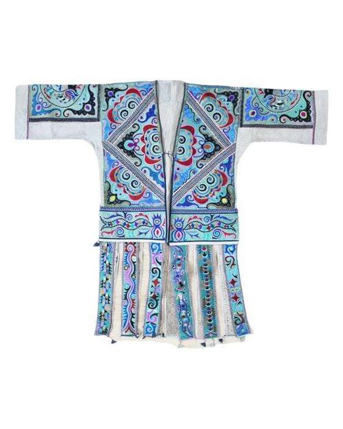 Miao Hundred Birds Coat - Unisex - Jas, Antiek en Kunst, Antiek | Overige Antiek
