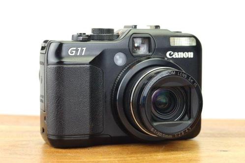 Canon Powershot G11, CCD Digitale compact camera, Audio, Tv en Foto, Fotocamera's Digitaal