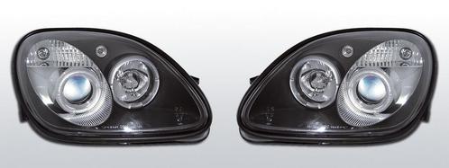 Koplampen Angel Eyes | Mercedes SLK R170 1996-2004 | zwart, Auto-onderdelen, Verlichting, Nieuw, Mercedes-Benz, Verzenden