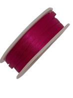 Satijnlint dubbelsatijn antennelint 207 azalea cyclaam 6 mm, Nieuw