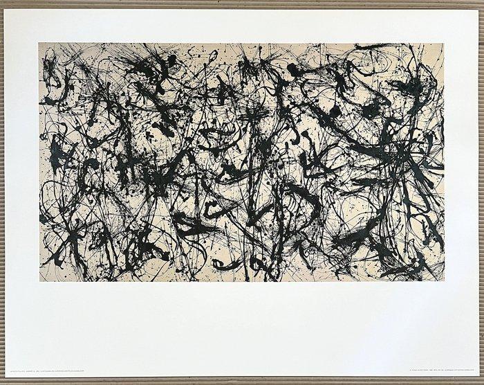 Jackson Pollock (after) - Nummer 32 - nach Original von, Antiek en Kunst, Kunst | Tekeningen en Fotografie