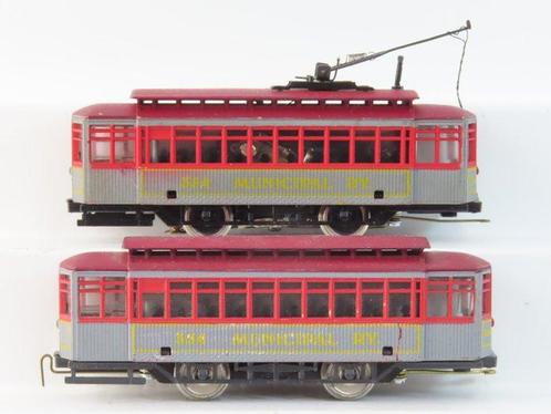 Mehano H0 - Modeltram (1) - 2-Delige set Brill trolley, Hobby en Vrije tijd, Modeltreinen | H0