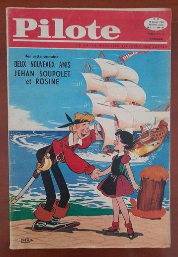 Pilote (magazine) N°14 au N°20 - 7 tijdschriften - Eerste