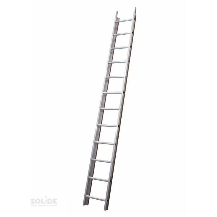 Solide dakladder 3 mtr  DL12, Doe-het-zelf en Bouw, Ladders en Trappen, Verzenden