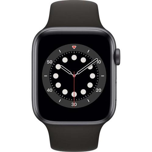 Apple Watch Series 6 44mm LTE Zwart | inc. 6mnd garantie!, Handtassen en Accessoires, Overige Accessoires, Zo goed als nieuw, Ophalen of Verzenden
