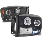 PHARES POUR DODGE RAM 06-08 ANGEL EYES NOIR, Verzenden, Nieuw
