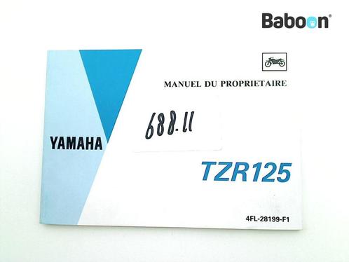 Instructie Boek Yamaha TZR 125 1997-1999 (TZR125 4FL), Motos, Pièces | Yamaha, Envoi