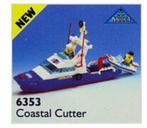 Lego Set - 6353 - Classic Town, Ville - Coastal Cutter, Nieuw