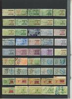 Colonies françaises - Ensemble de timbres fiscaux, toutes, Gestempeld