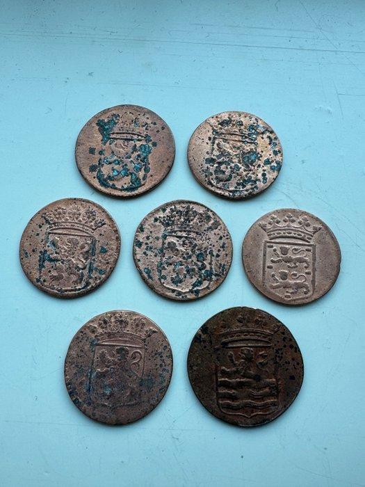 Nederlands-Indië. voc duit 1732 / 1786 (Zonder minimumprijs), Postzegels en Munten, Munten | Nederland