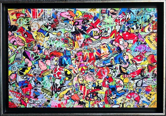 Robert Sgarra - Popart, Antiek en Kunst, Kunst | Schilderijen | Modern