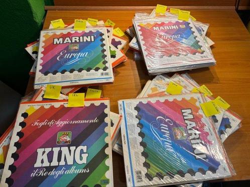 Europe 1973/2012 - Album Marini - Centaines de dossiers avec, Postzegels en Munten, Postzegels | Europa | Italië