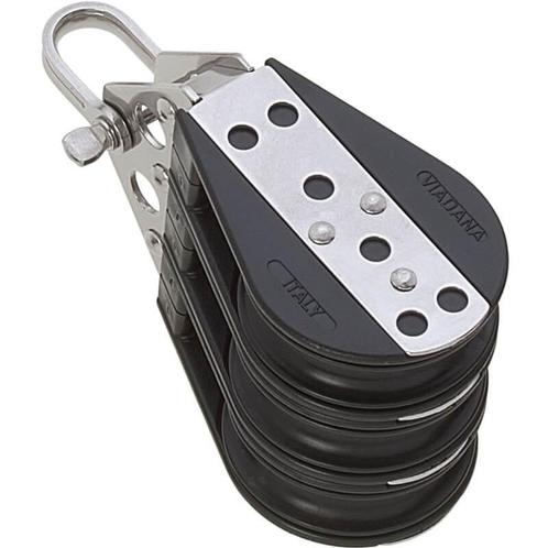 Viadana 57mm Drieschijfs Blok, Watersport en Boten, Accessoires en Onderhoud, Nieuw, Ophalen of Verzenden
