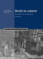 Recht in context / Boom Juridische studieboeken M.A. Loth, Boeken, Verzenden, Gelezen, M.A. Loth