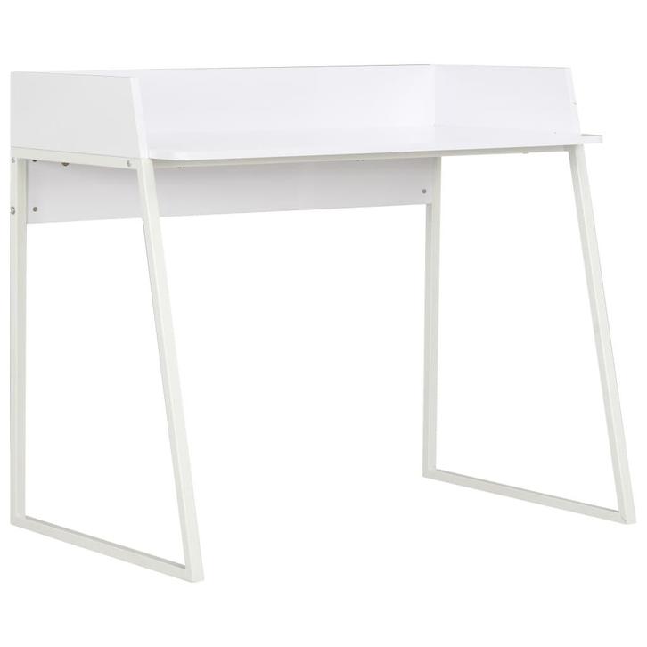 vidaXL Bureau 90x60x88 cm wit, Huis en Inrichting, Bureaus, Nieuw, Verzenden