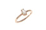 Bague de fiançailles - 9 carats Or rose - 0.43ct. tw., Bijoux, Sacs & Beauté