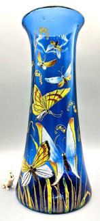 LEGRAS (1839-1916) - Vase - Rare Grand Vase à décor émaillé, Antiek en Kunst