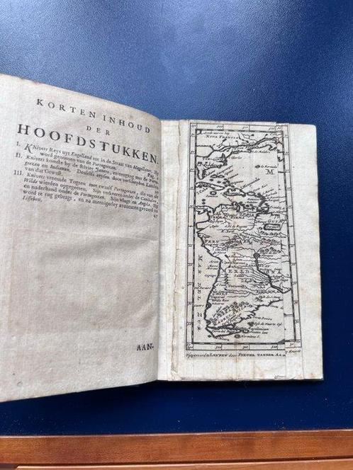 Antony Knivet - Aanmerklyke Reys, en verwonderlijk-seldsame, Antiek en Kunst, Antiek | Boeken en Manuscripten