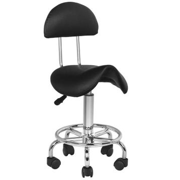 DermaSyis Cosmetische Zadelstoel Met Rugleuning - Taboret 60