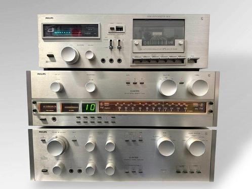 Philips - 22AH308 versterker / 22AH105 tuner / N5381, Audio, Tv en Foto, Radio's