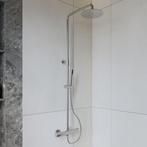 BWS | Colorato | Regendouche 20cm met handdouche | Chroom, Ophalen of Verzenden, Nieuw, Chroom, Kraan