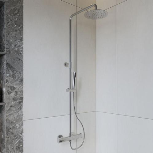 BWS | Colorato | Regendouche 20cm met handdouche | Chroom, Doe-het-zelf en Bouw, Sanitair, Kraan, Nieuw, Chroom, Ophalen of Verzenden