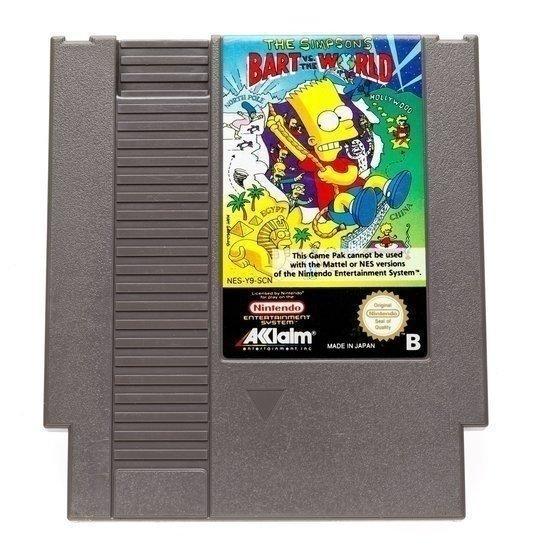 The Simpsons: Bart vs. the World [Nintendo NES], Games en Spelcomputers, Games | Nintendo NES, Verzenden