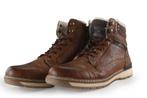 Mustang Veterboots in maat 43 Cognac | 5% extra korting, Kleding | Heren, Schoenen, Overige kleuren, Verzenden, Boots, Mustang