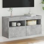 vidaXL Tv-wandmeubel met LED-verlichting 80x30x40 cm, Huis en Inrichting, Kasten |Televisiemeubels, Verzenden, Nieuw
