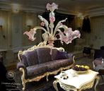 Kroonluchter - Cristallo Rosa oro3L - Muranoglas - Muranese, Antiek en Kunst