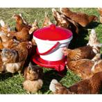 Drinkklok kippen pluimvee - pluimvee drinkemmer 12l met, Dieren en Toebehoren, Nieuw