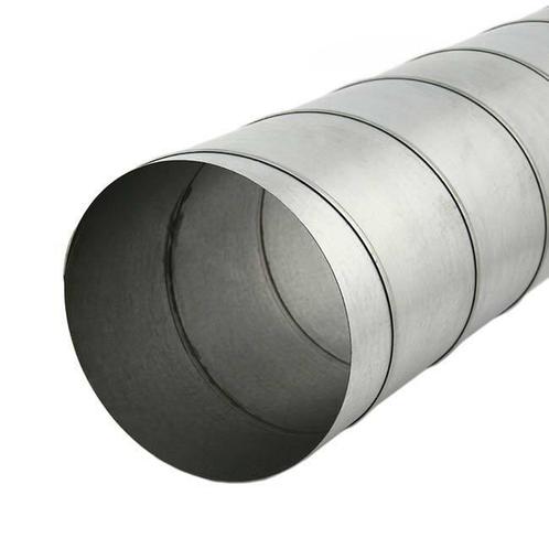 Spirobuis 200 mm | Lengte 1,5 meter | Gegalvaniseerd, Doe-het-zelf en Bouw, Ventilatie en Afzuiging, Verzenden