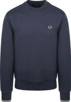 Fred Perry Sweater Logo Navy maat Maat 52/54 (L) Heren, Kleding | Heren, Truien en Vesten, Maat 52/54 (L), Nieuw, Fred Perry, Verzenden