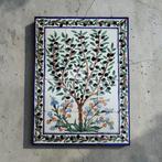 Prachtig muurpaneel van Tunesisch keramiek – met de hand