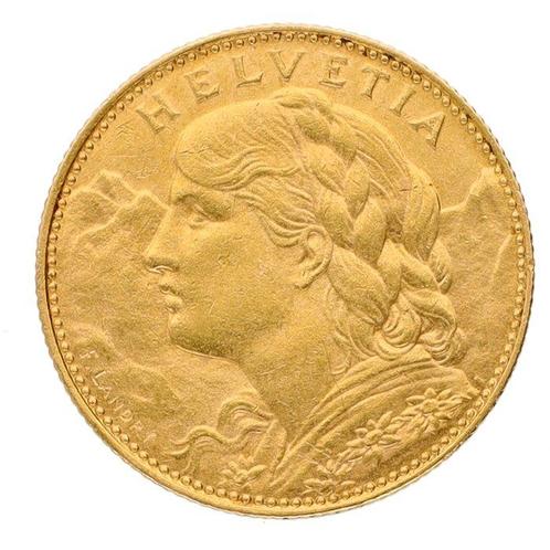 Zwitserland. 10 Francs 1912, Postzegels en Munten, Munten | Europa | Niet-Euromunten
